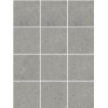 Мозаика 1320H Матрикс серый, полотно из 12 частей матовая 10x10 7.0мм Kerama Marazzi