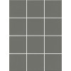 Мозаика 1330 Агуста серый натуральный из 12 частей матовая 10x10 7.0мм Kerama Marazzi
