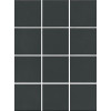 Мозаика 1333 Агуста черный натуральный из 12 частей матовая 10x10 7.0мм Kerama Marazzi