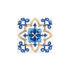 Плитка STGA4861146H Вставка Капри майолика глянцевая 10x10 7.0мм Kerama Marazzi