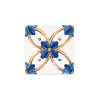 Плитка STGA4881146H Вставка Капри майолика глянцевая 10x10 7.0мм Kerama Marazzi