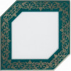 Плитка HGDE25018000 Декор Клемансо зеленый темный глянцевая 15x15 6.9мм Kerama Marazzi