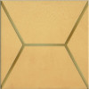 Плитка OPB18117064 Декор Витраж желтый глянцевая 15x15 6.9мм Kerama Marazzi
