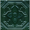 Плитка SSA003 Декор Салинас зеленый глянцевая 15x15 6.9мм Kerama Marazzi