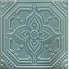 Плитка SSA004 Декор Салинас лазурный глянцевая 15x15 6.9мм Kerama Marazzi