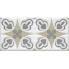 Плитка STGA62016000 Декор Клемансо орнамент матовая 15x7 6.9мм Kerama Marazzi