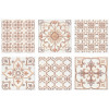 Плитка 5229 Суррей беж глянцевая 20x20 8.3мм Kerama Marazzi