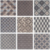 Керамогранит SG1577N Карнаби-стрит орнамент матовая 20x20 8.0мм Kerama Marazzi