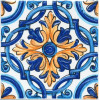 Плитка STGA4585232 Декор Капри майолика глянцевая 20x20 6.9мм Kerama Marazzi