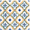 Плитка STGA4695232 Декор Капри майолика глянцевая 20x20 6.9мм Kerama Marazzi
