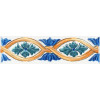 Плитка STGA4605232 Бордюр Капри майолика глянцевая 20x6 6.9мм Kerama Marazzi