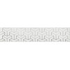 Плитка ADA5696397 Бордюр Ломбардиа белый матовая 25x5 8.0мм Kerama Marazzi