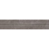 Плитка BLE008 Бордюр Багет Гран Пале серый глянцевая 25x6 18.0мм Kerama Marazzi