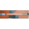 Плитка OSA099010 Декор Закат глянцевая 29x9 9.2мм Kerama Marazzi