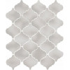 Мозаика 65011 Арабески Майолика серый светлый глянцевая 30x26 7.0мм Kerama Marazzi