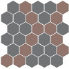 Мозаика ADA672MM Декор Агуста 5 мозаичный микс матовый натуральная матовая 30x30 6.9мм Kerama Marazzi
