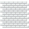 Мозаика 191001T Декор Турнон белый мозаичный матовый матовая 32x30 9.0мм Kerama Marazzi