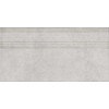 Плитка FME021R Плинтус Догана серый светлый матовый обрезной матовая 40x20 Kerama Marazzi
