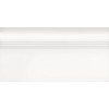 Плитка FME032R Плинтус Беллони белый матовый обрезной матовая 40x20 Kerama Marazzi