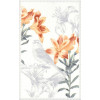 Плитка 62523F Декор Шеффилд Лилии 40x25 8.0мм Kerama Marazzi