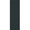 Плитка 12121R Диагональ черный структура обрезной матовая 75x25 11.0мм Kerama Marazzi