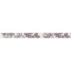Плитка STGC23515010 Бордюр Ньюпорт Цветы фиолетовый 40x3 8.0мм Kerama Marazzi