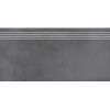 Ступень DD253700RGR Ступень Мирабо серый темный обрезной матовая 60x30 9.0мм Kerama Marazzi