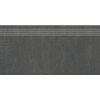 Ступень SG640520RGR Ступень Гварди антрацит матовый обрезной натуральная матовая 60x30 Kerama Marazzi