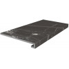 Ступень SG850790RGCF Ступень клееная Риальто чёрный матовый натуральная матовая 80x33 Kerama Marazzi