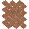 Мозаика KM2630M0020N Арабески Марокко коричневый глянцевый глянцевая 30x26 7.0мм Kerama Marazzi