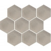 Мозаика SG1006N Тюрен бежевый, полотно из 9 частей матовая 12x10 7мм Kerama Marazzi