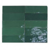 Плитка Safi Emerald 122102 глянцевая зеленый однотонная 16x5 8мм DNA Tiles Плитка Safi Emerald 122102 глянцевая зеленый однотонная 16x5 8мм DNA Tiles