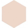 Плитка Bee Pink 124262 матовая розовый однотонная 12x10 9мм DNA Tiles