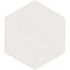 Плитка Bee Off White 124259 матовая белый однотонная 12x10 9мм DNA Tiles