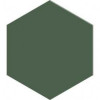 Плитка Bee Green 124265 матовая зеленый однотонная 12x10 9мм DNA Tiles