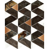 Керамогранит 34x30 7мм Керамо Rhapsody Mosaic Mood Gold полированная Naxos