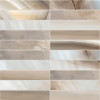 Мозаика 30x30 10мм Alabastri Bamboo Mosaico Lap Ret полированная Rex