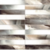 Мозаика 30x30 10мм Alabastri Fume' Mosaico Lap Ret полированная Rex