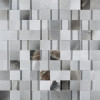 Мозаика 30x30 10мм Alabastri Zaffiro Mosaico 3Dlap Ret полированная Rex