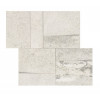 Мозаика 30x30 10мм La Roche Blanc Mod Muretto 3D матовая Rex