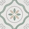 Керамогранит 22.3x22.3 Harmony 36157 SIROCCO GREEN PETALS