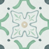 Керамогранит Peronda 22x22 напольная Sirocco Green Flower матовая