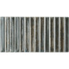 Плитка Potters Bars Umber 133170 3d, глянцевая черный 25x13 9мм Wow