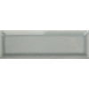 Плитка Pool Bevel 124123 глянцевая серый однотонная, краска, штукатурка 16x5 11мм Wow