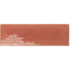 Плитка Rebels Terracotta Gloss 129062 глянцевая красный однотонная 15x5 9мм Wow