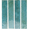 Плитка Potters Azur 133177 глянцевая голубой краска, штукатурка 25x5 9мм Wow