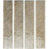 Плитка Potters Fossil 133179 глянцевая серый, бежевый краска, штукатурка 25x5 9мм Wow
