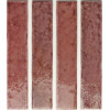 Плитка Potters Wine 133175 глянцевая красный краска, штукатурка 25x5 9мм Wow