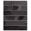 Керамогранит 30x6 9мм 30174 Wadi Decor Noir матовая Equipe Ceramicas
