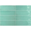 Керамогранит 15x5 8мм 30682 Fango Aquamarine Gloss глянцевая Equipe Ceramicas